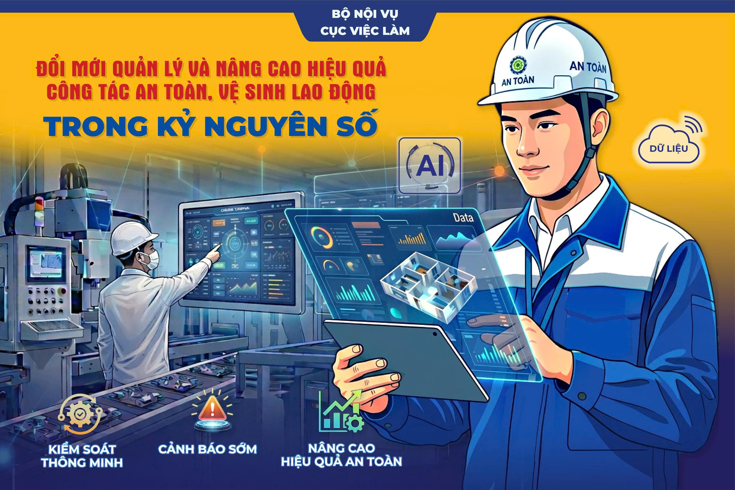 Infographic Tháng hành động về An toàn, vệ sinh lao động năm 2026